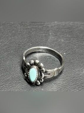 Sterling Silver Turquoise Women’s Ring